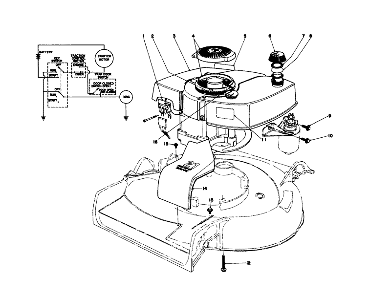 Engine Assembly Model No 21711