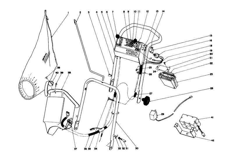 Handle Assembly Model No 21711