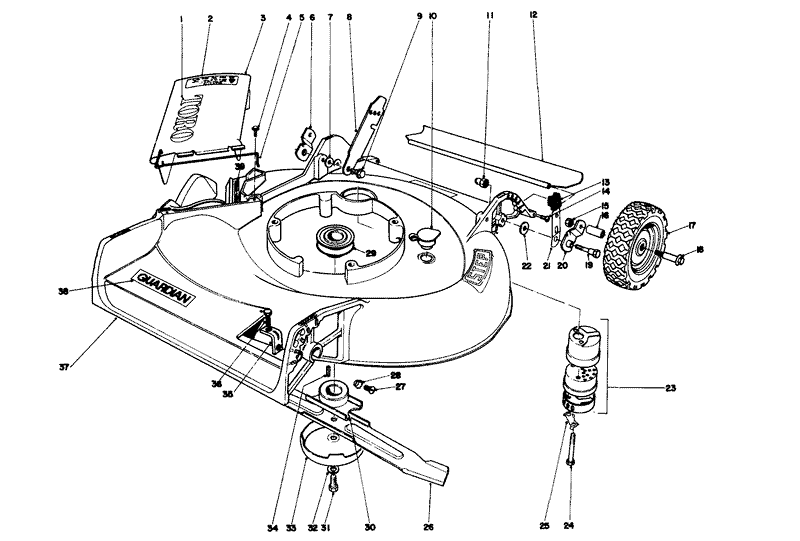 Housing Assembly Model No 21610 And 21711