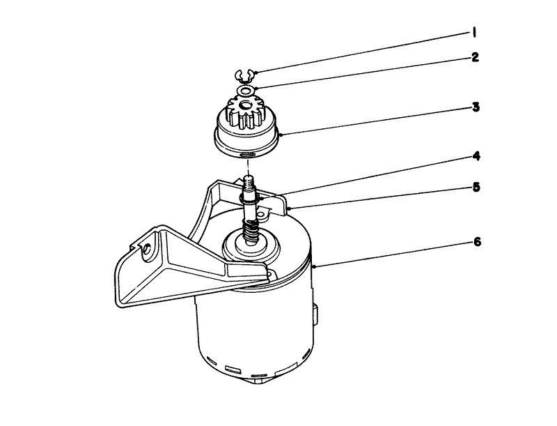 Starter Motor Model No 21711