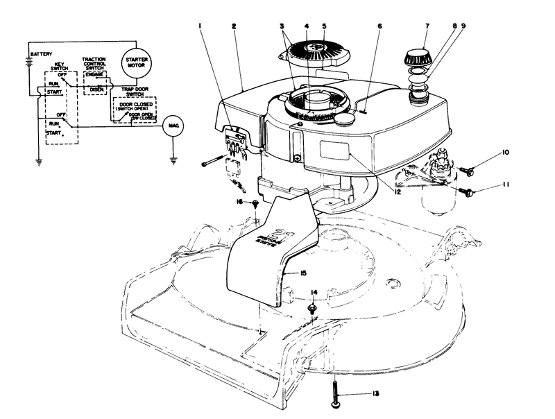 Engine Assembly Model No 21738