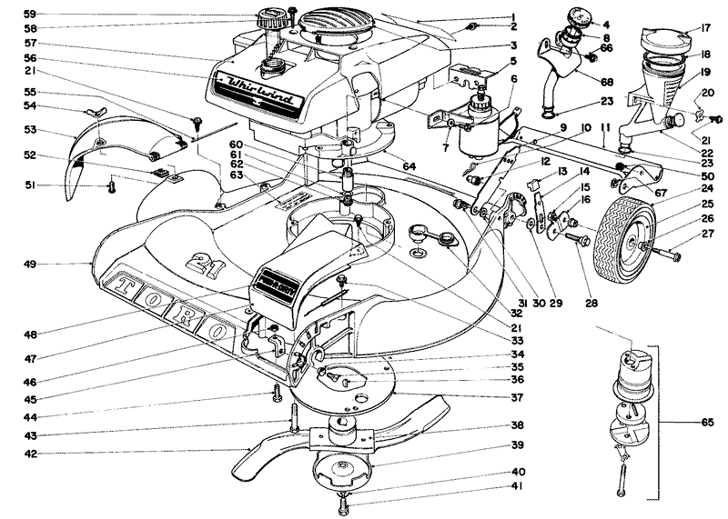 21in Whirlwind Sp Key Lectric