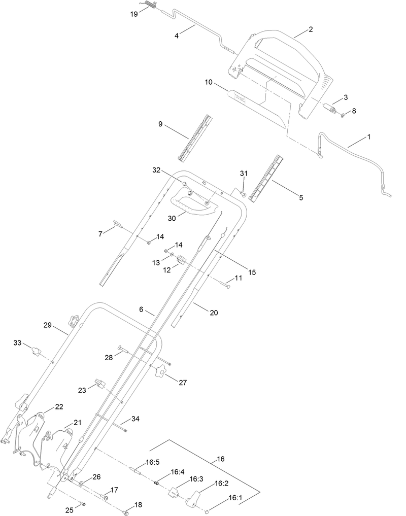 Handle and Control Assembly