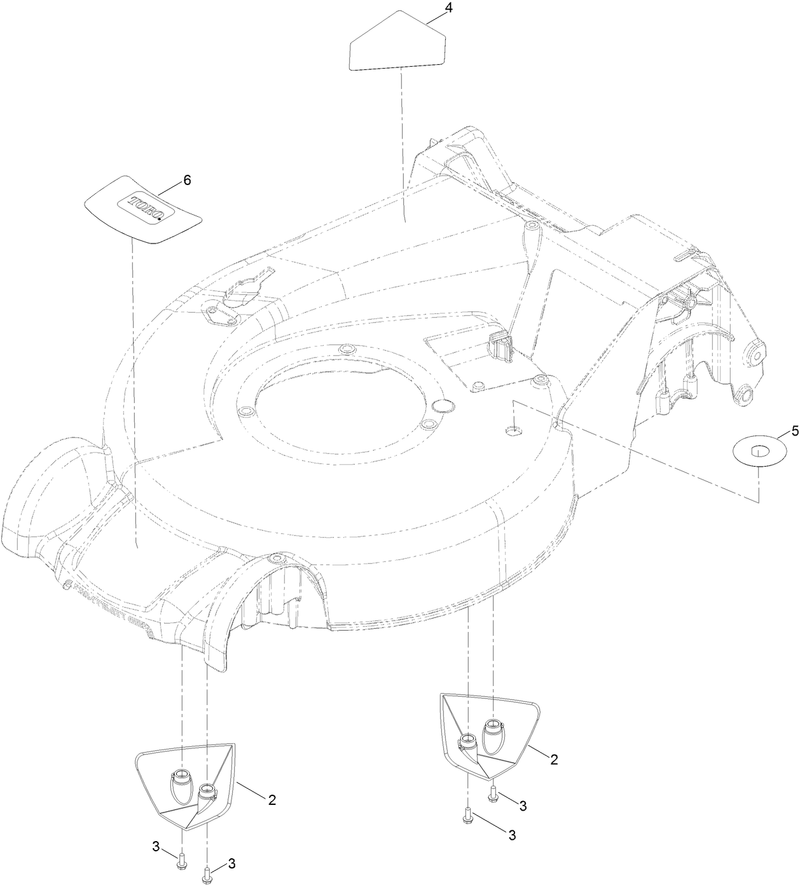 Housing Decal Assembly No 117 4093