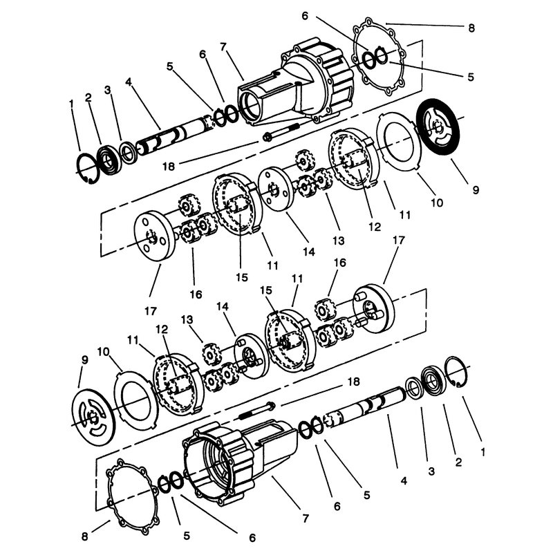 Transmission Eaton Model 751-045