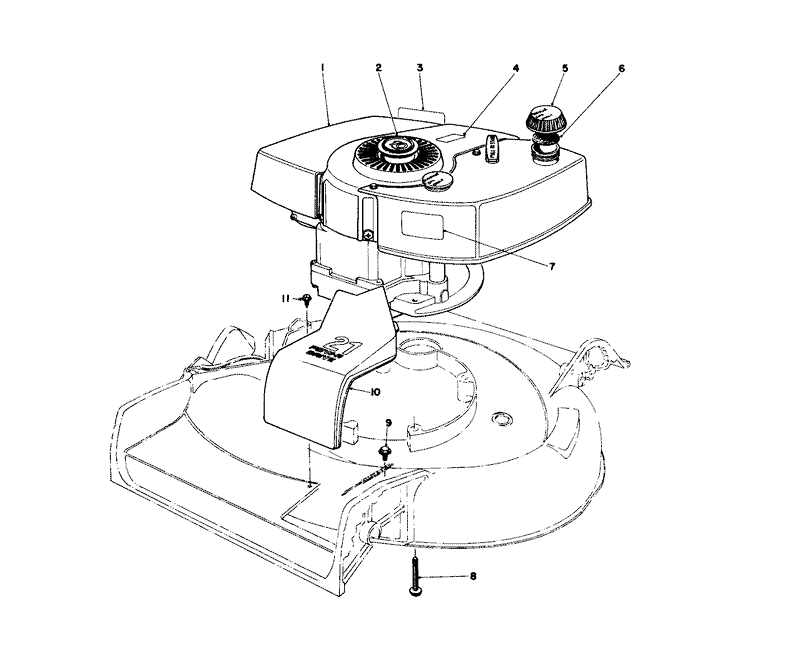 Engine Assembly Model No 21610