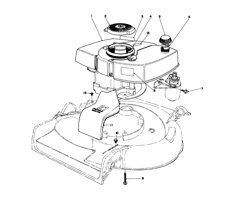 Engine Assembly Model No 21711