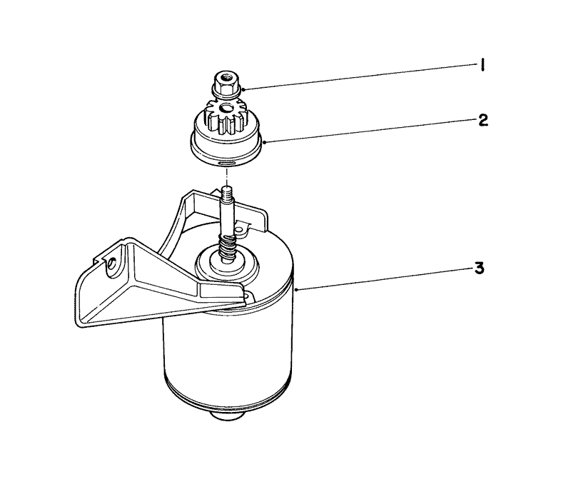Starter Motor Model No 21711