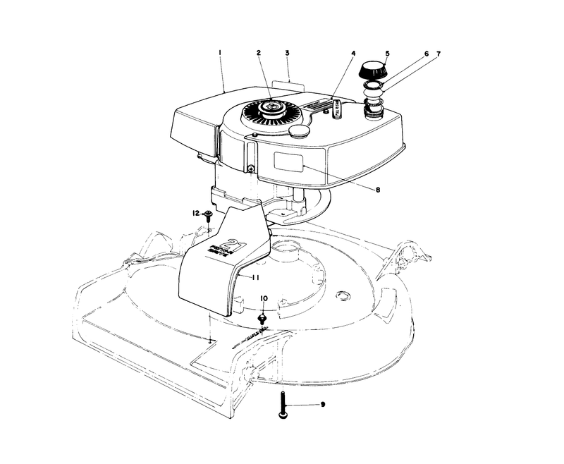 Engine Assembly Model No 21647