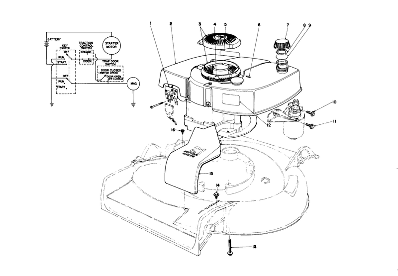 Engine Assembly Model No 21727