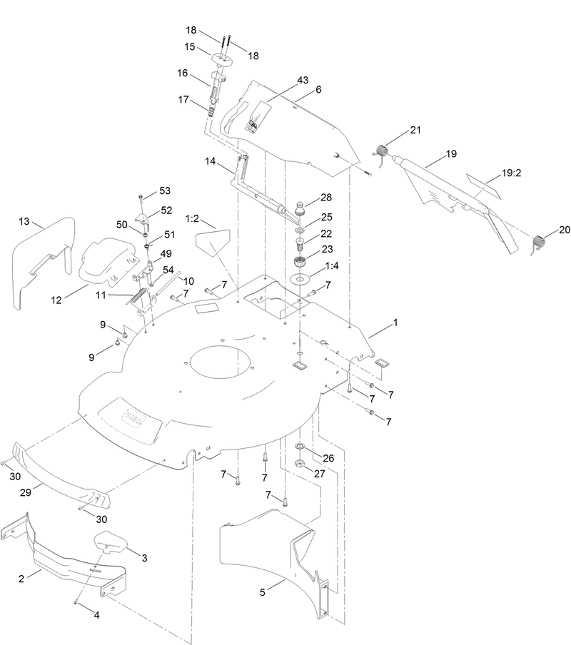 Housing and Chute Assembly