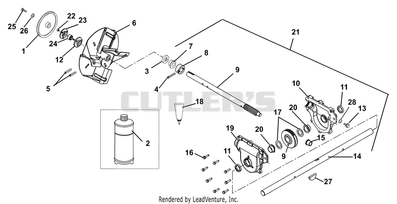 Gear Case And Impeller