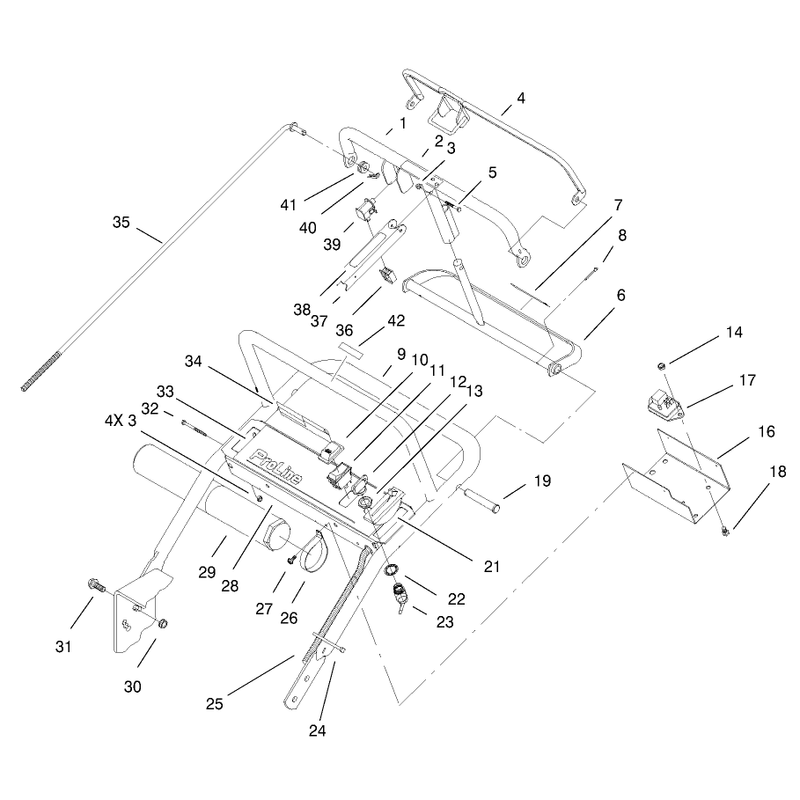 Handle and Control Assembly
