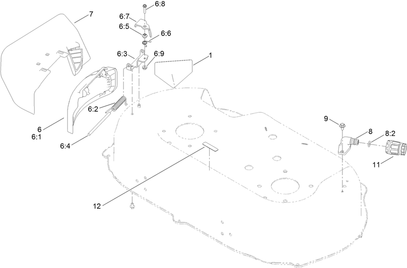 Side Discharge Chute Assembly