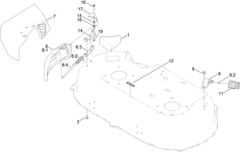 Side Discharge Chute Assembly