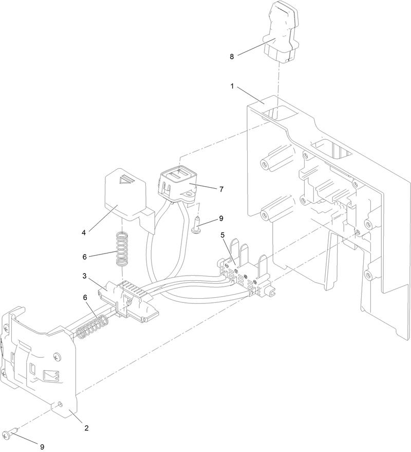 Battery Interface Assembly No 134-4105