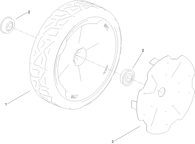 Wheel Assembly No 134-4363