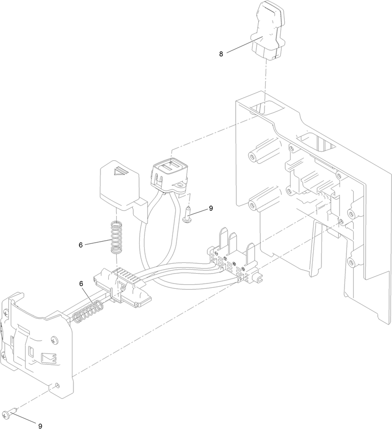 Battery Interface Assembly No 134 4105