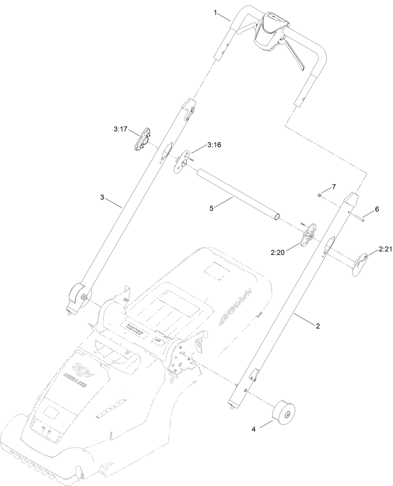Handlebar and Control Assembly