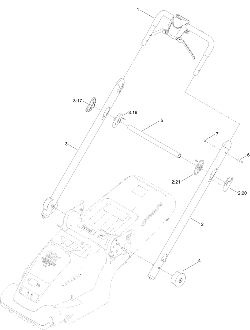 Handlebar and Control Assembly