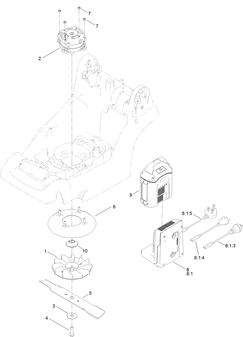 Motor Module and Blade Assembly