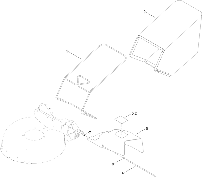 Grass Bag Assembly