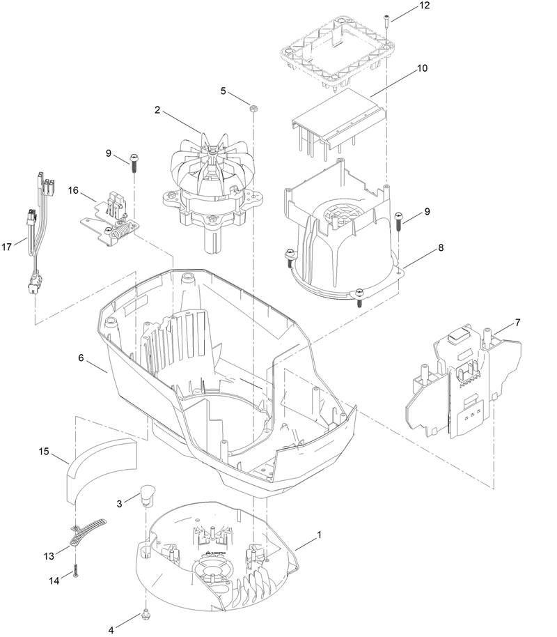 Lower Shroud Assembly No 140 4213