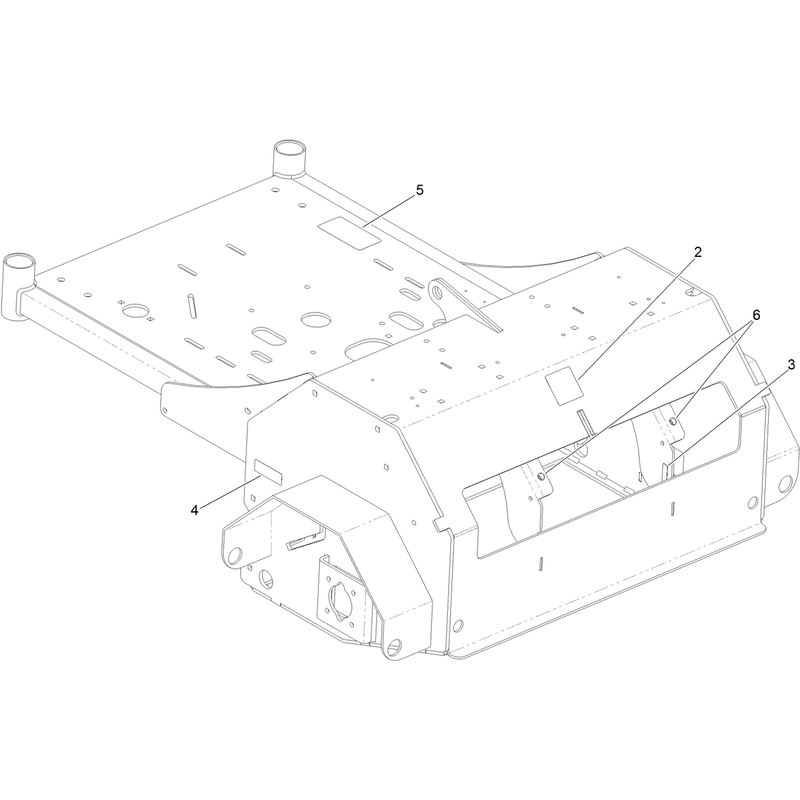 Main Frame Decal Assembly No. 116-8138