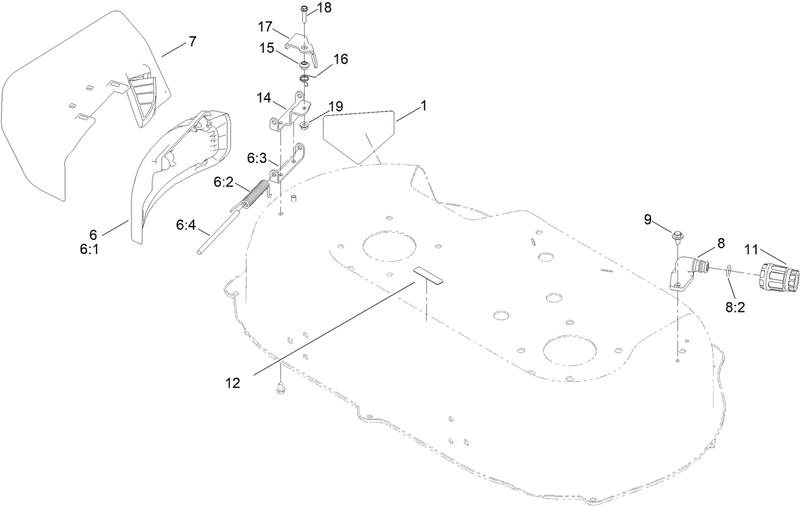 Side Discharge Chute Assembly