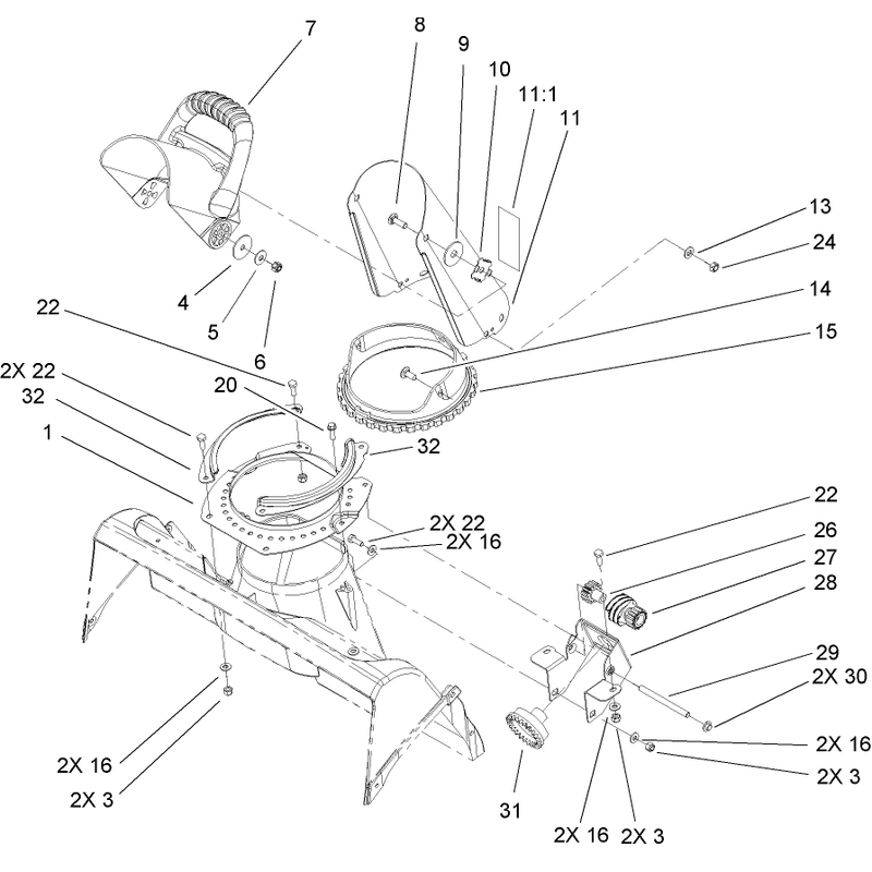 Chute Assembly