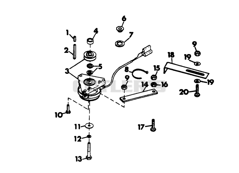 PTO CLUTCH LINKAGE