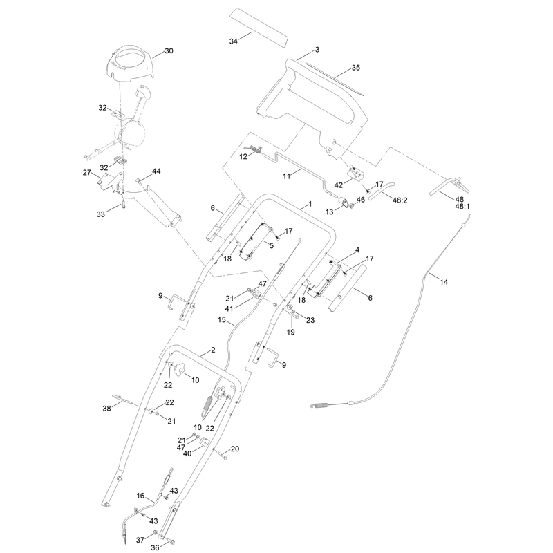 Handle and Control Assembly