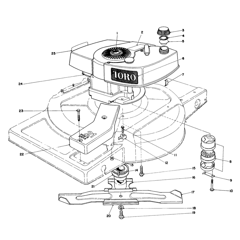 Engine Assembly Model 18010