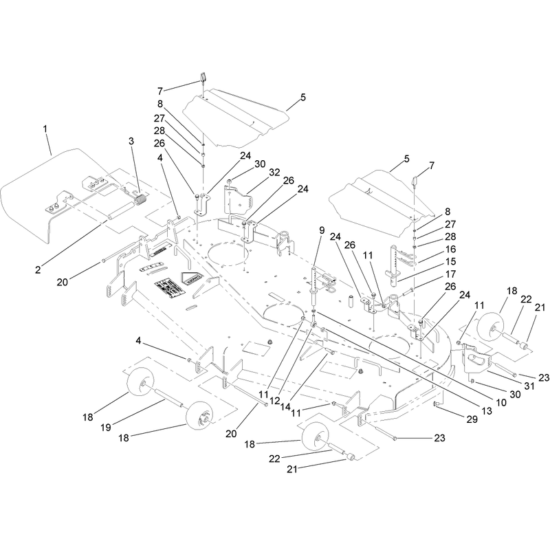 Outer Deck Assembly