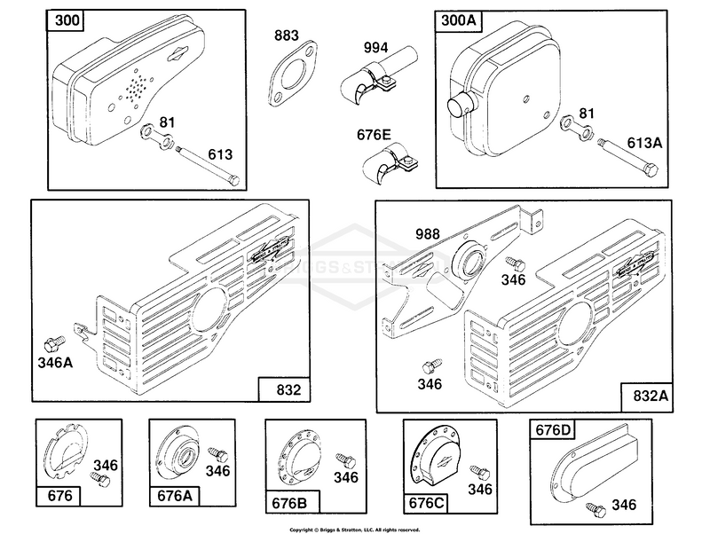 Mufflers and Deflectors