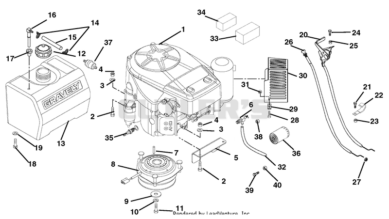Engine, Fuel And Exhaust System