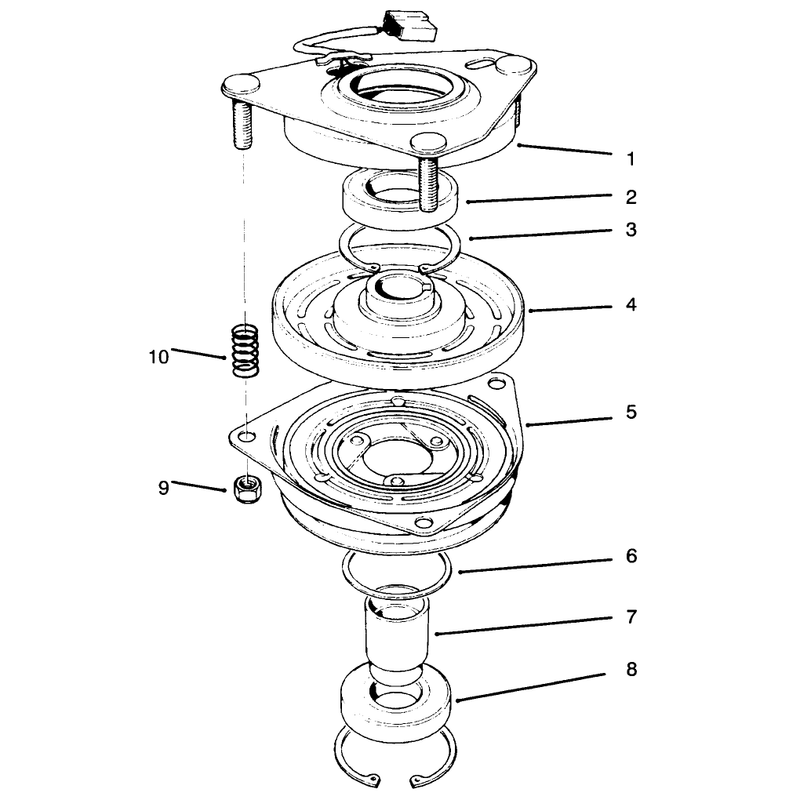 Clutch Assembly No 54-3200