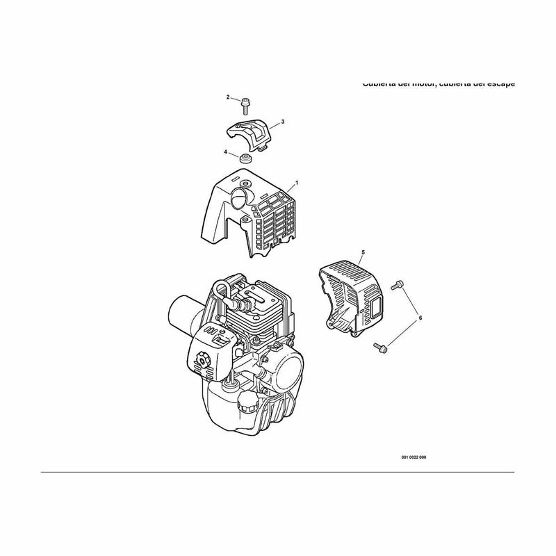 Engine Cover, Exhaust Cover