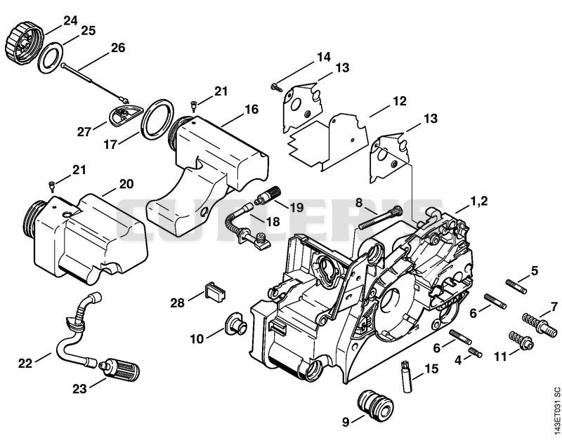 Motor housing