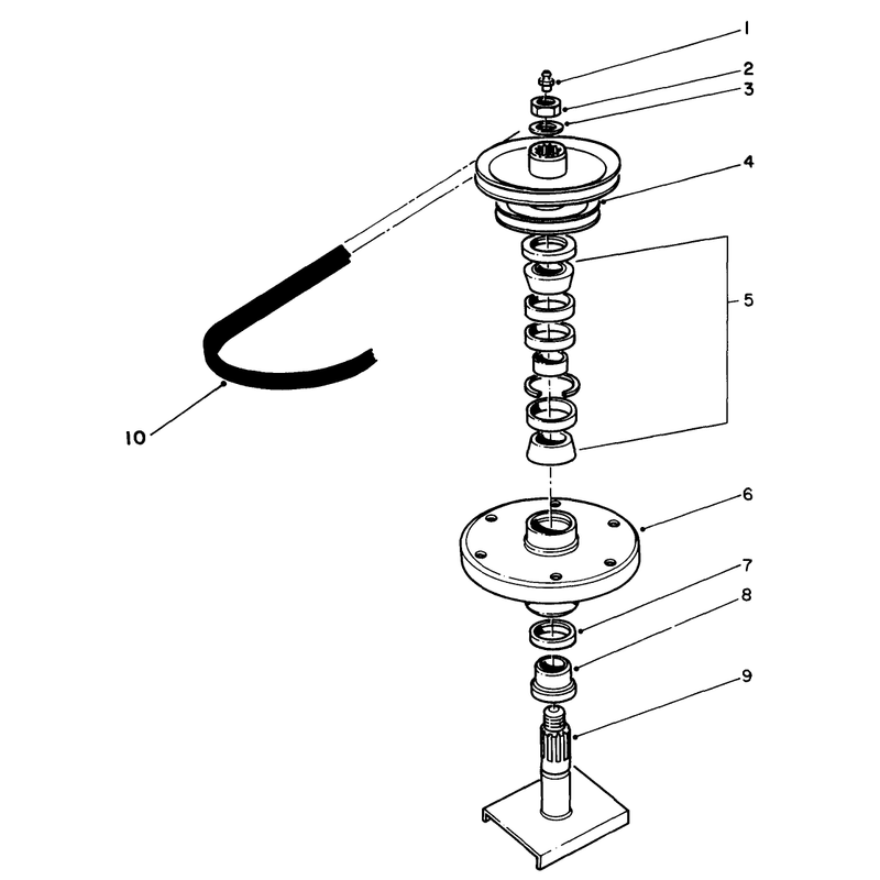 Drive Spindle No 54-7781
