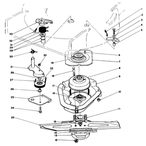 Blade Brake Clutch Assembly
