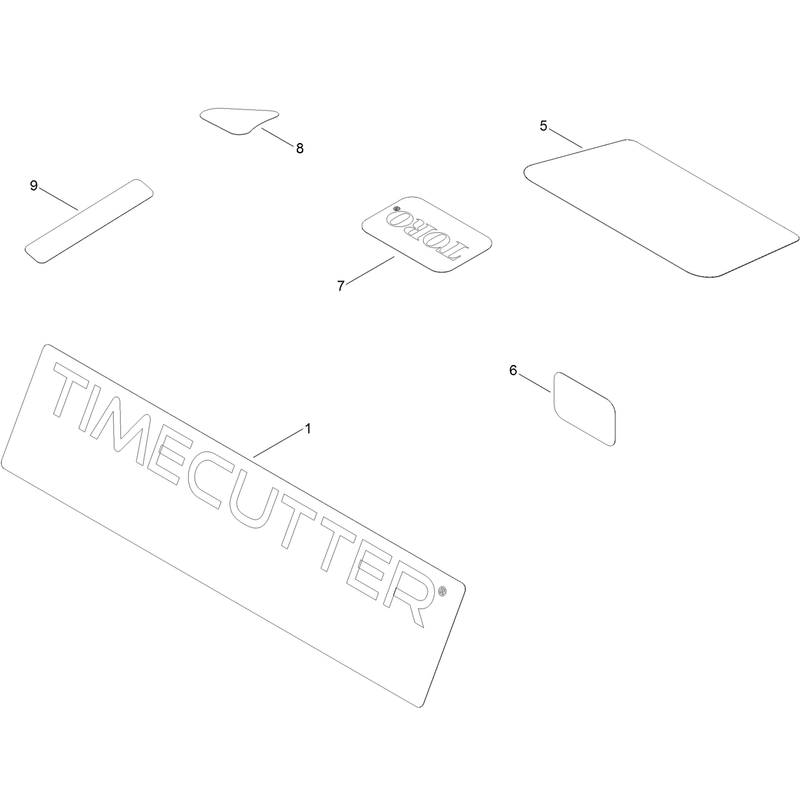Model Specific Decal Assembly