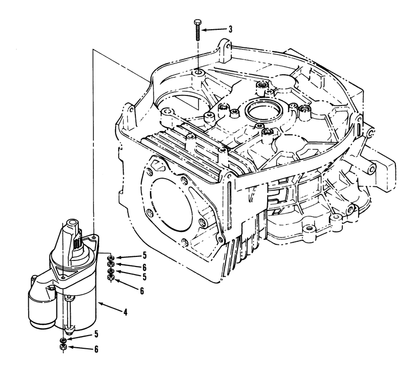14hp Engine Starter Assembly