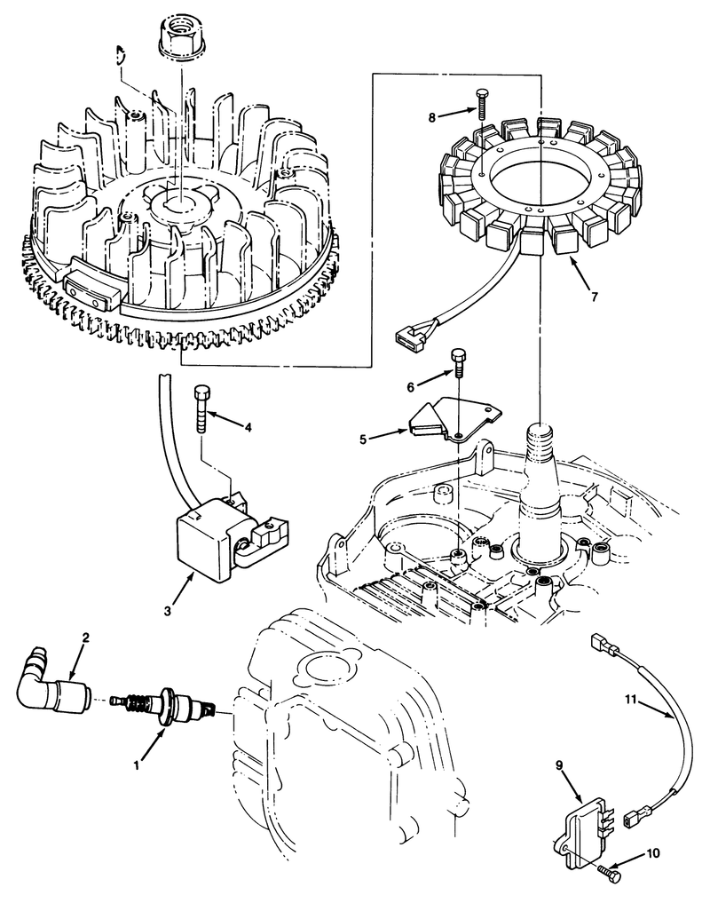 14hp Engine Ignition Assembly