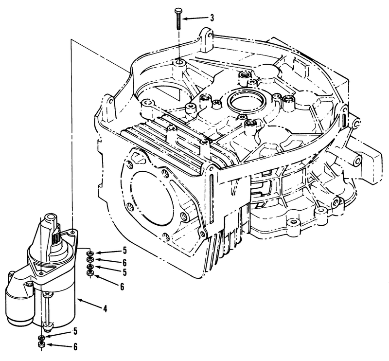 14hp Engine Starter Assembly