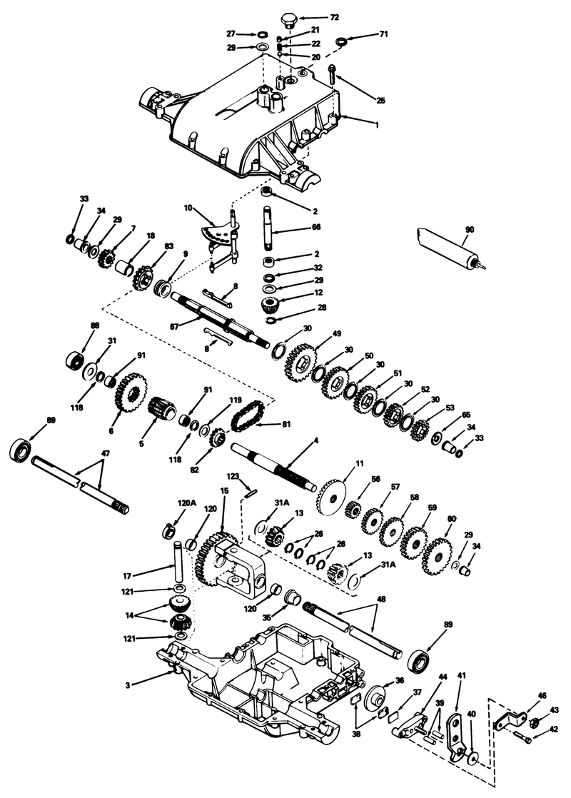 Transaxle Peerless Model No 801 062
