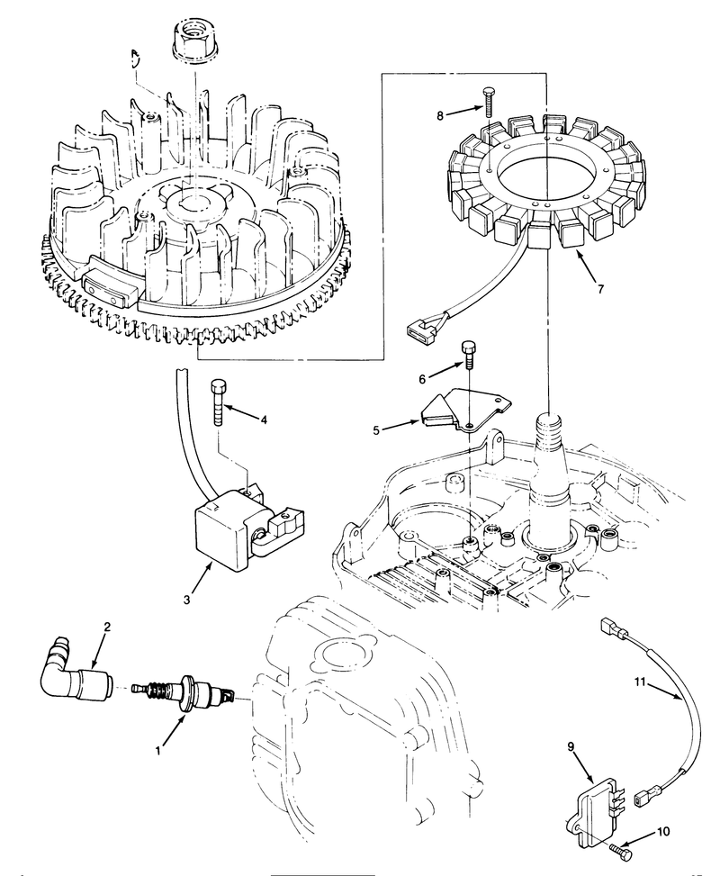 14hp Engine Ignition Assembly