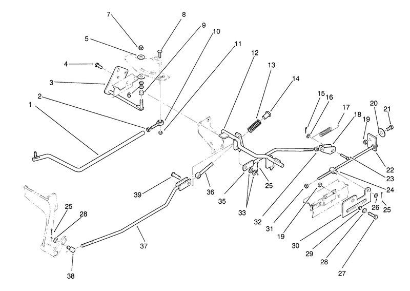 Brake And Hydro Linkage