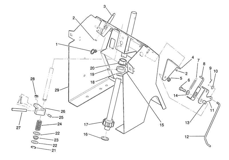 Steering Shaft And Indicator Assembly