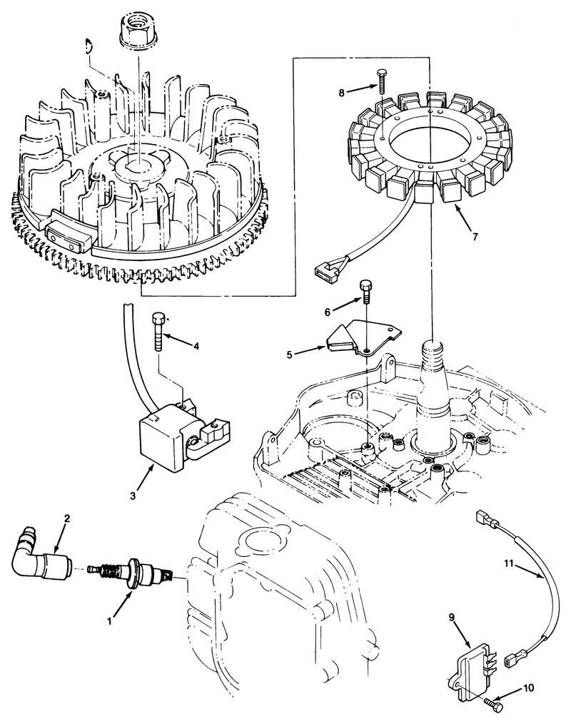 14hp Engine Ignition Assembly